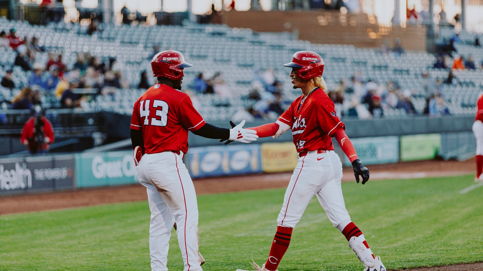 Sounds sweep Bats in doubleheader, Louisville offense stalls again