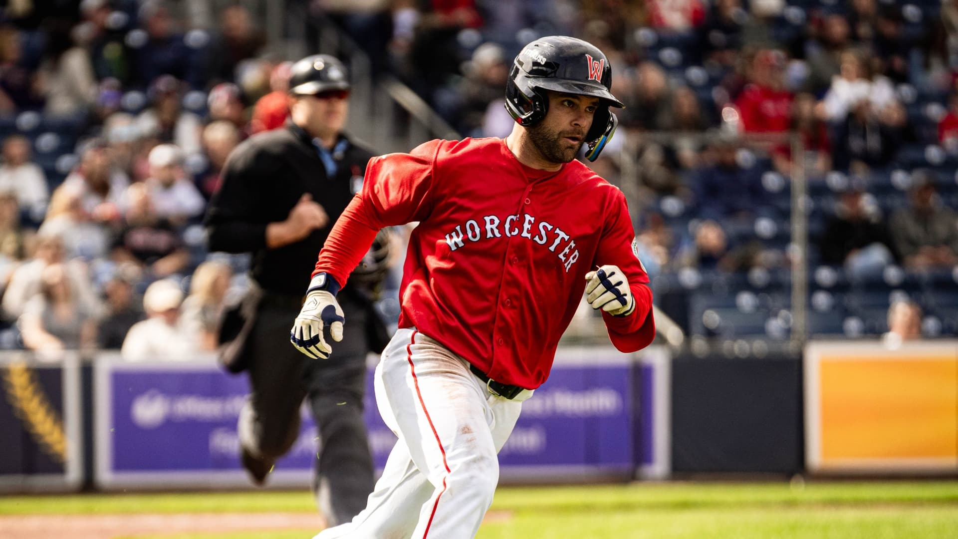 WooSox sweep doubleheader at Rochester behind three home runs