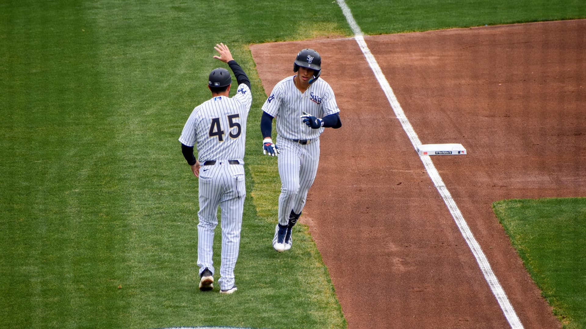 Lombard Jr. homers early, RailRiders blank Worcester 1-0