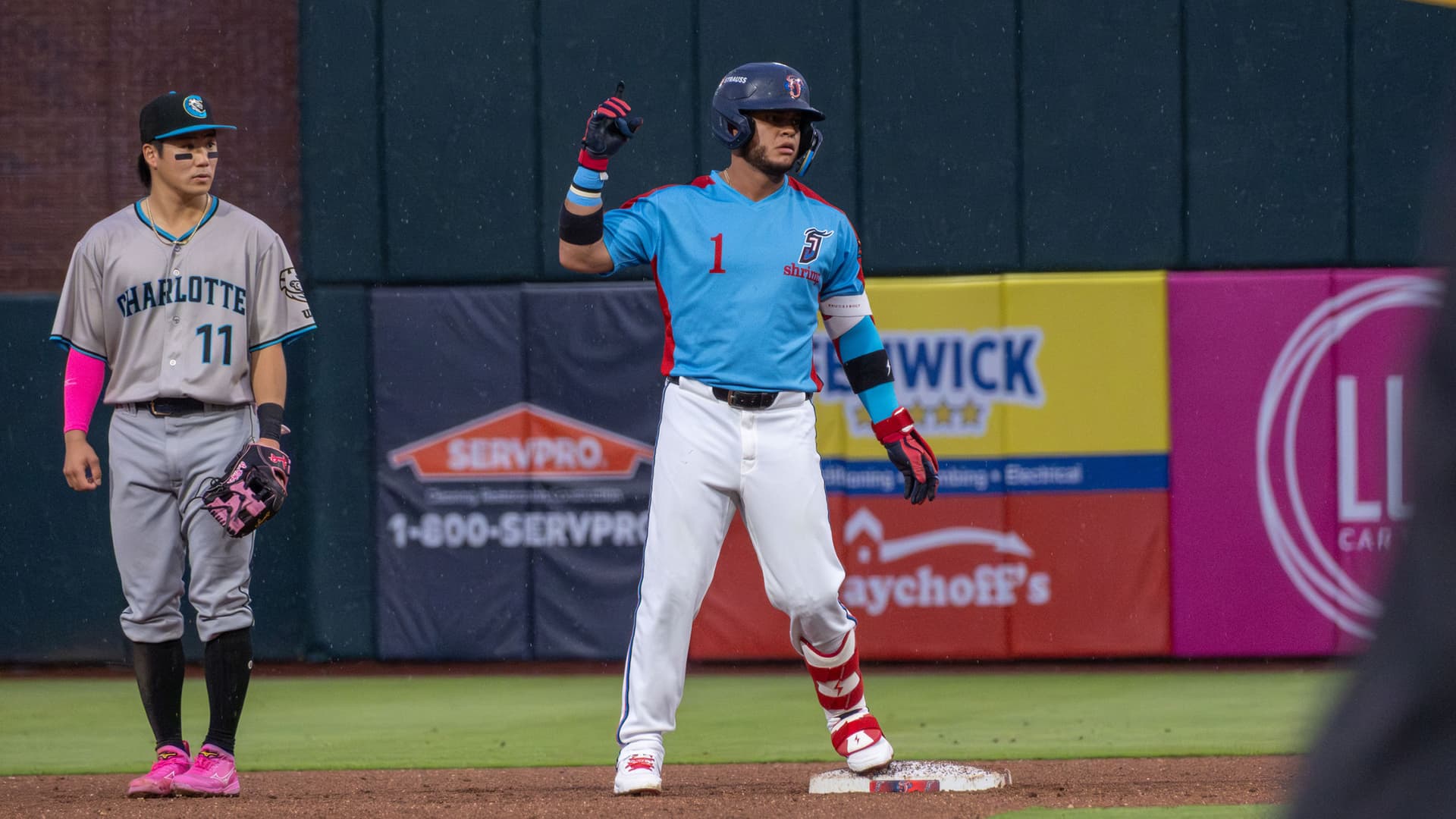 Bastidas sparks six-run fifth, Jacksonville edges Charlotte 6-5