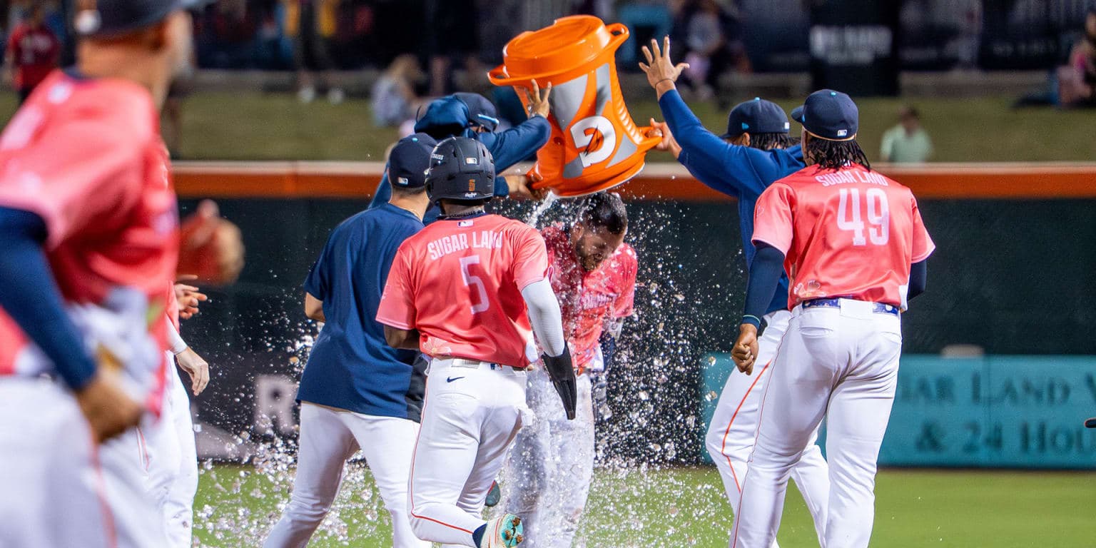 Sugar Land rallies past Albuquerque 11-10 on Sacco Jr.'s walk-off single