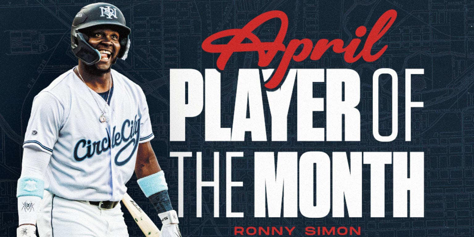 Ronny Simon earns Indianapolis honors after torrid April at the plate
