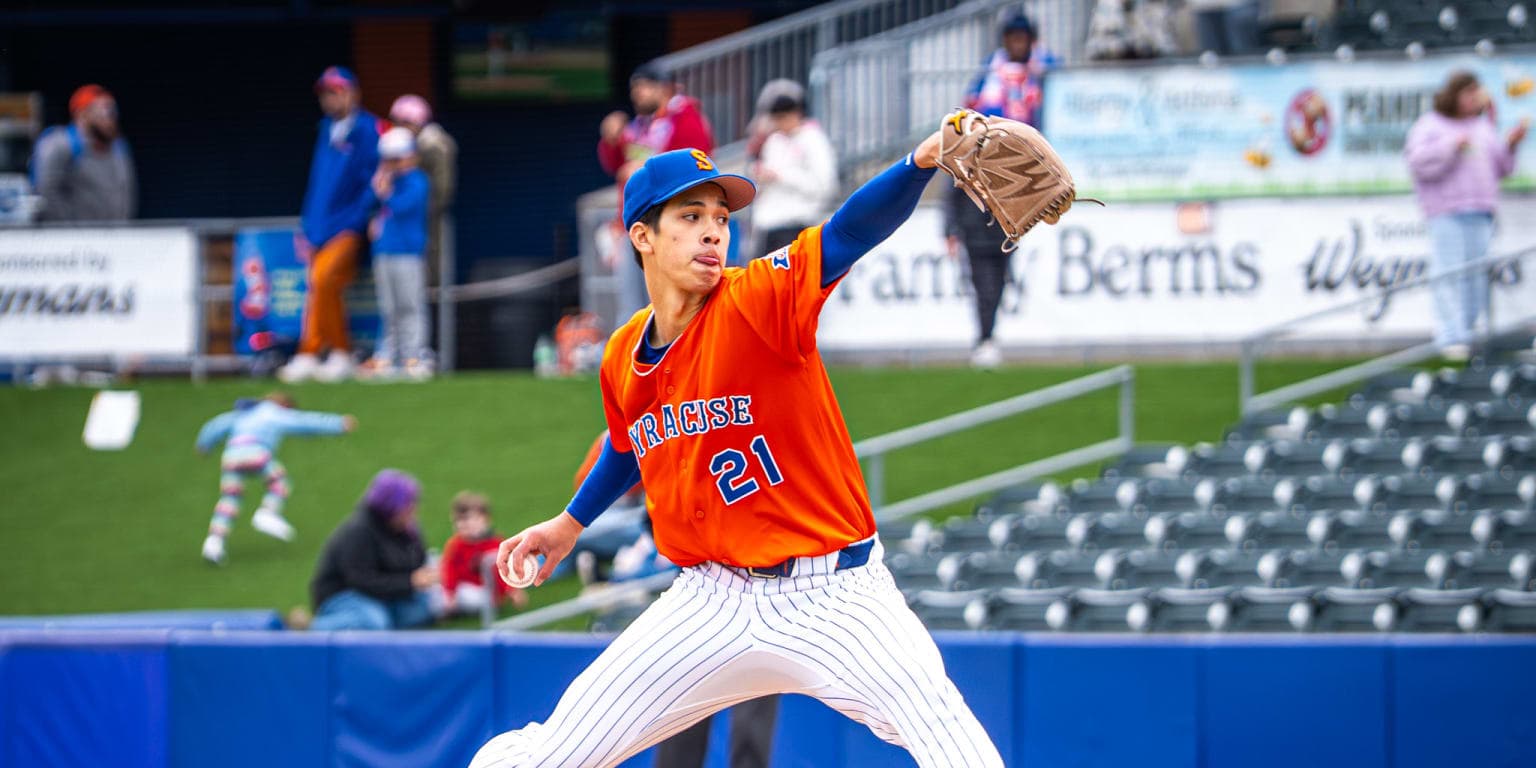 Mets prospect Jonah Tong dominates with six one-hit innings, MLB call-up buzz grows