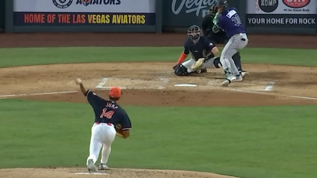 Gage Jump strikes out nine in seven scoreless innings for Las Vegas