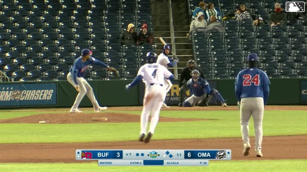 Storm Chasers Outscore Bisons 9-7 in High-Scoring Werner Park Battle