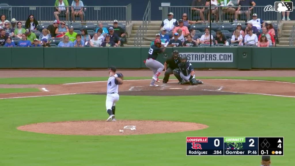 Rodriguez sparks Louisville comeback win over Gwinnett with late power