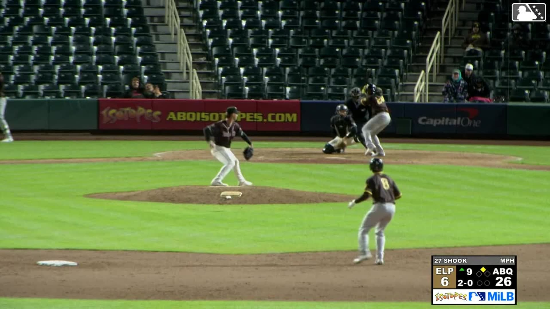 Rainiers’ power surge falls short in 11-10 slugfest at El Paso