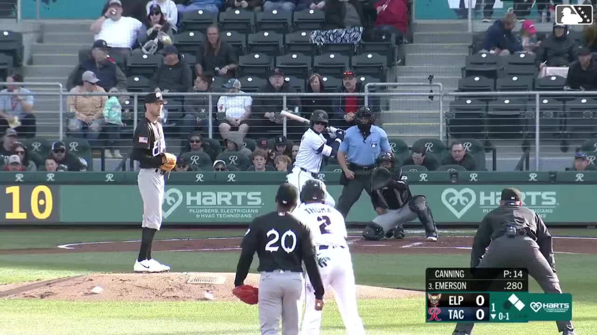 Colt Emerson stays hot, launches third homer for Triple-A Tacoma