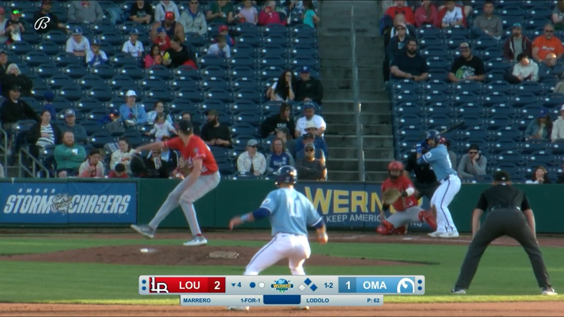 Omaha rallies late to beat Louisville in Nick Lodolo rehab start