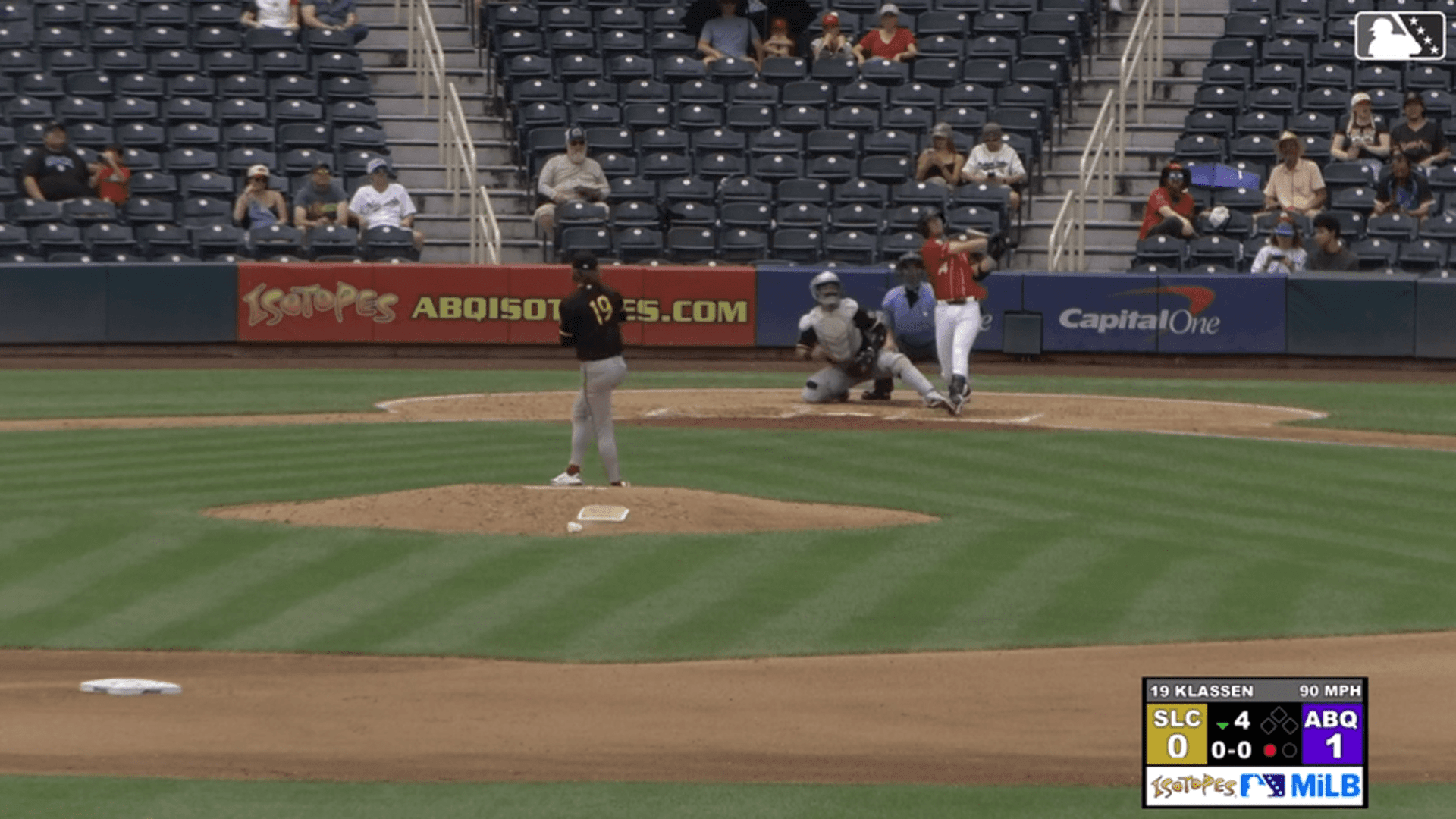 Charlie Condon crushes 15th homer for Albuquerque Isotopes