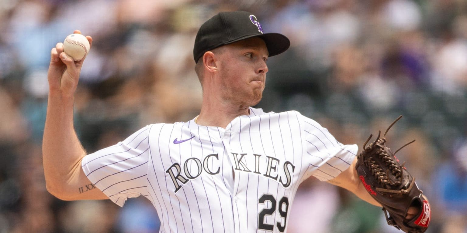 Rockies Option Tanner Gordon to Triple-A After Struggles in 2025
