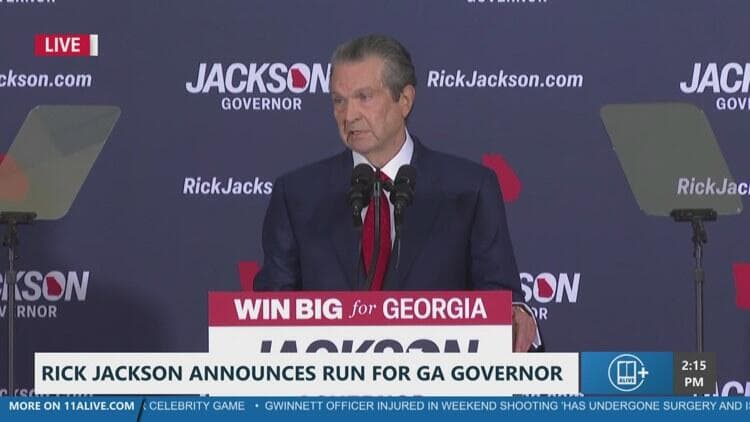 Billionaire Rick Jackson wins Georgia Republican governor runoff