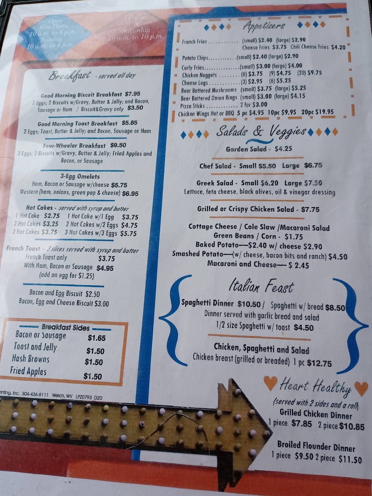 Sterling Drive-In in Welch Remains Community Hub with Classic Menu