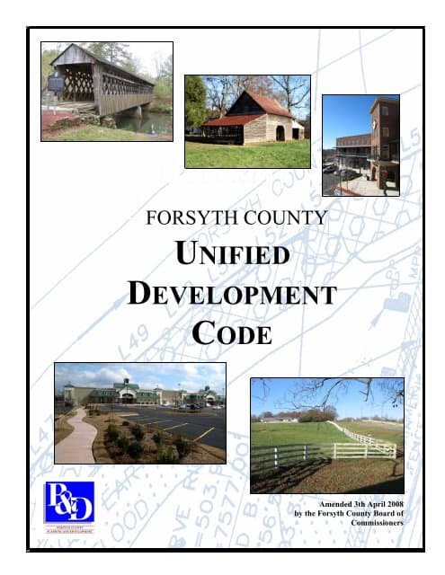 Forsyth County proposes two development code changes affecting rezoning, invites public input