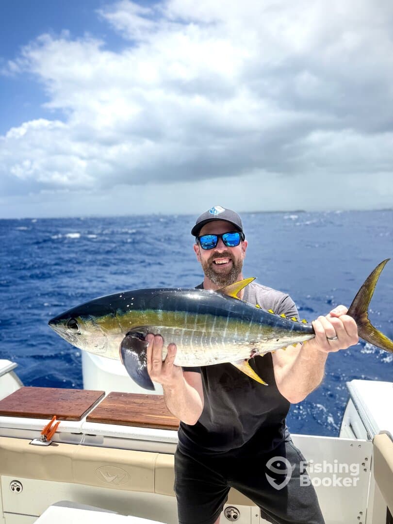 San Juan Offshore Trip Yields Yellowfin Tuna and Mahi Mahi Mixed Bite