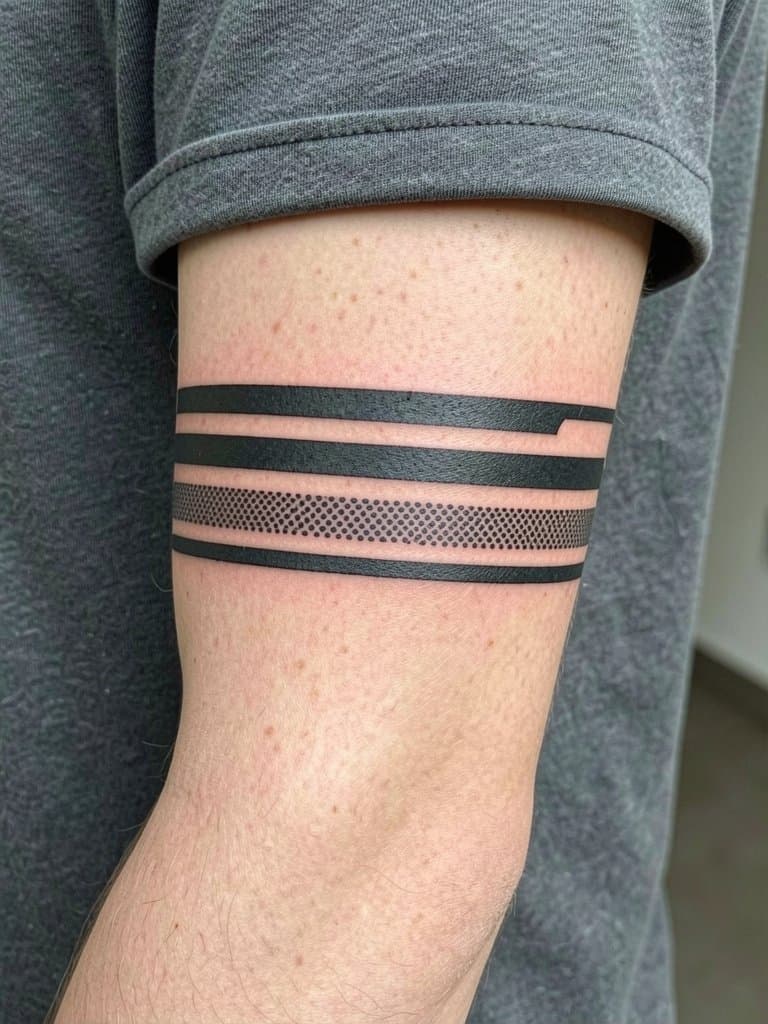 Why bold blackwork tattoos age better on textured skin