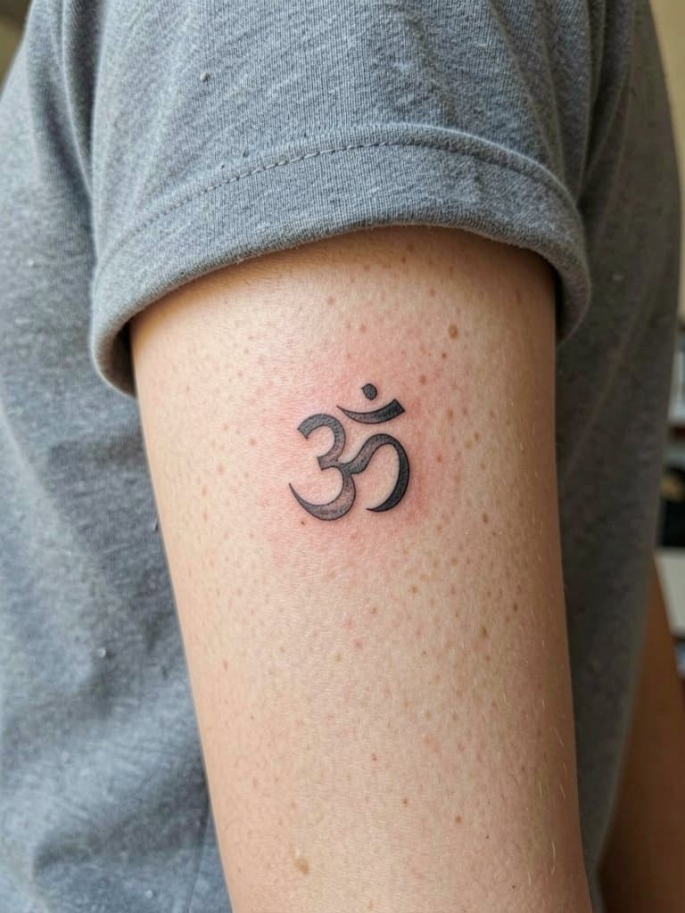 Sanskrit tattoos lean on mandalas, symmetry, and precision