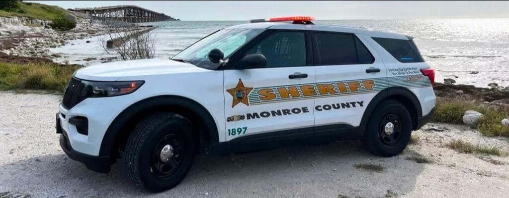 Shirtless man arrested on Overseas Highway after false name report