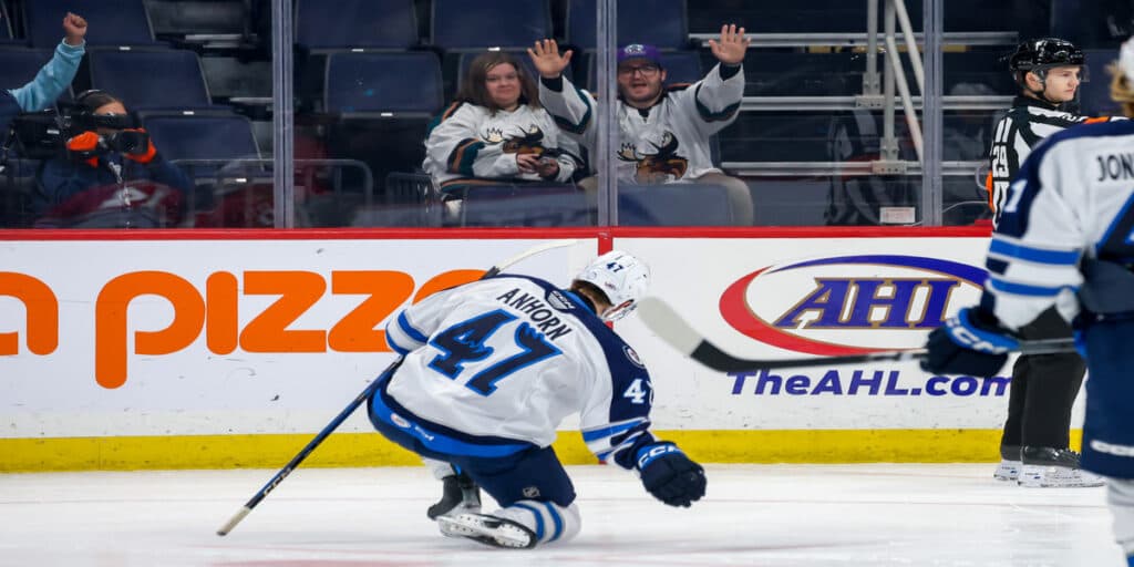 Anderson-Dolan Scores Twice as Manitoba Moose Topple Rockford 4-1 in Winnipeg