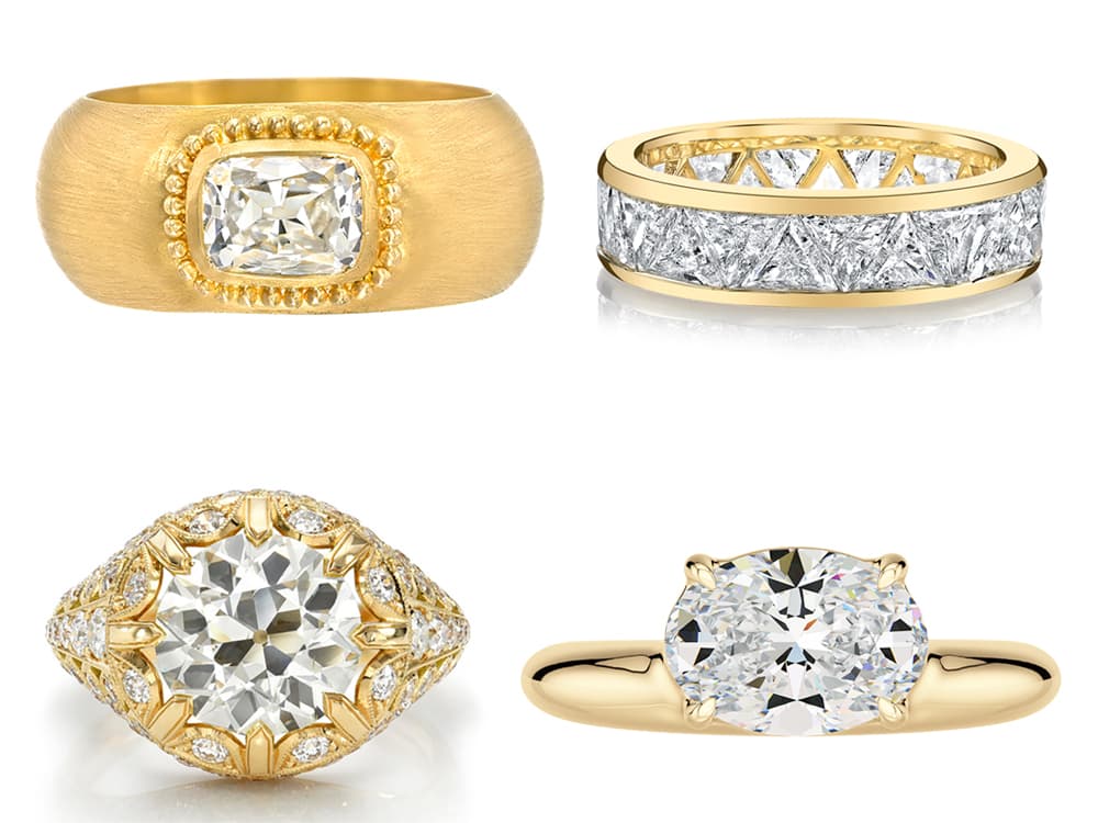 Bridal jewelry embraces customization, as couples seek one-of-a-kind rings