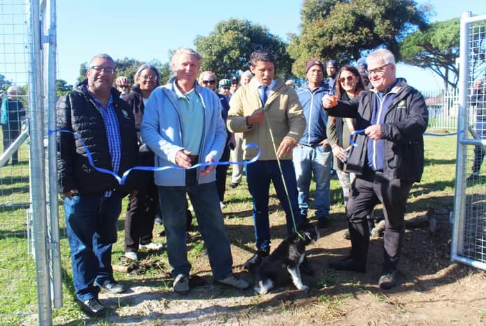 Mowbray opens new off-leash dog park on Sawkins Road