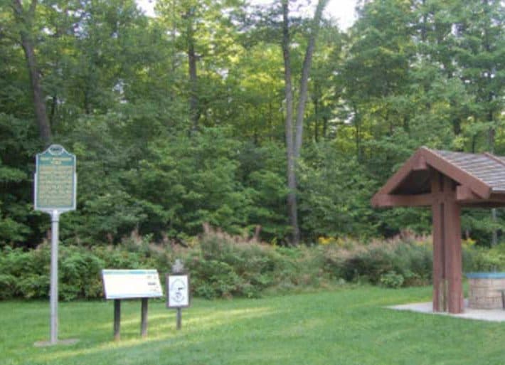 Larson Park marks Michigan's first roadside picnic site in Iron County