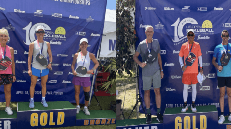 Marblehead players medal at US Open Pickleball Tournament in Naples