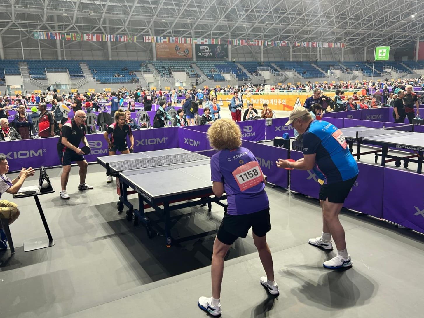 ITTF World Masters in Gangneung spotlights inclusion through Parkinson’s players