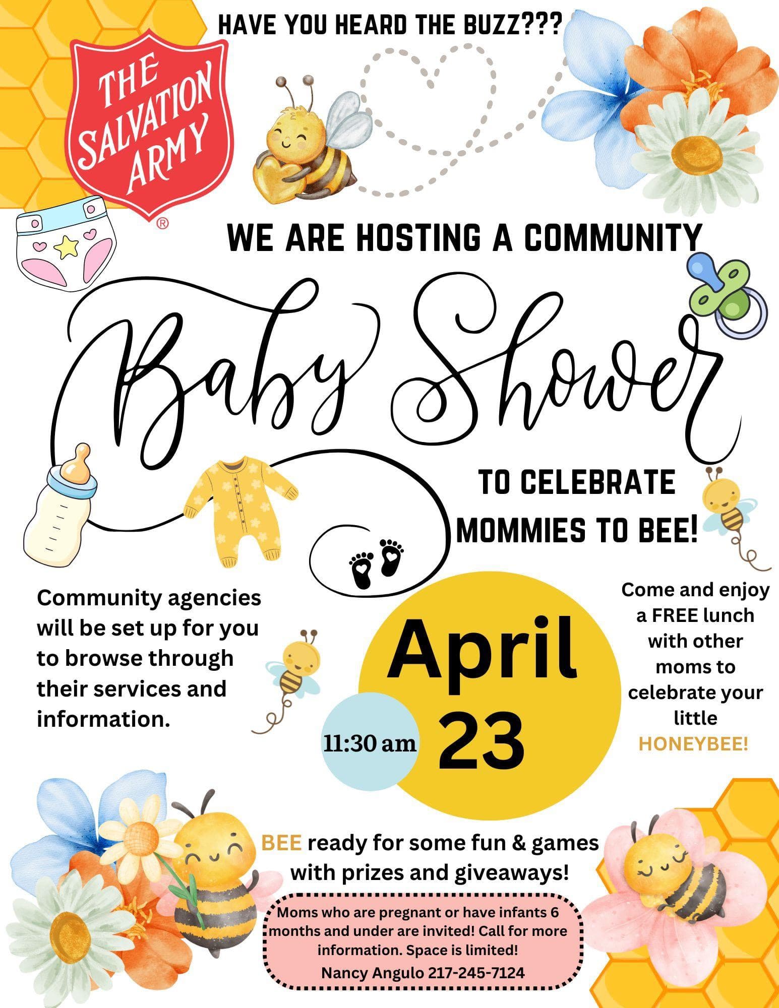 Salvation Army hosts Baby in Bloom shower for young families