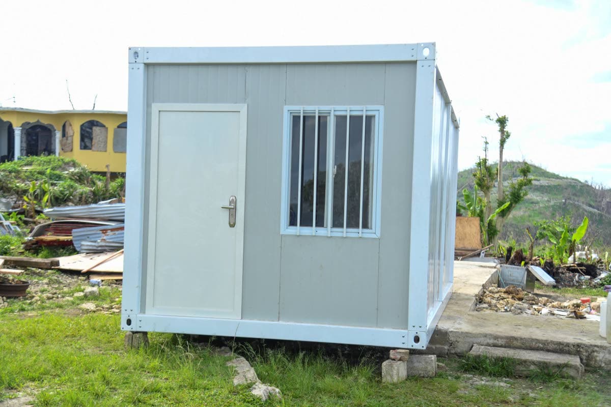 Tiny modular homes offer affordable hurricane recovery in Jamaica