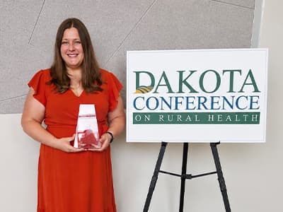 JRMC’s Jenna Bredahl wins rural health professional award