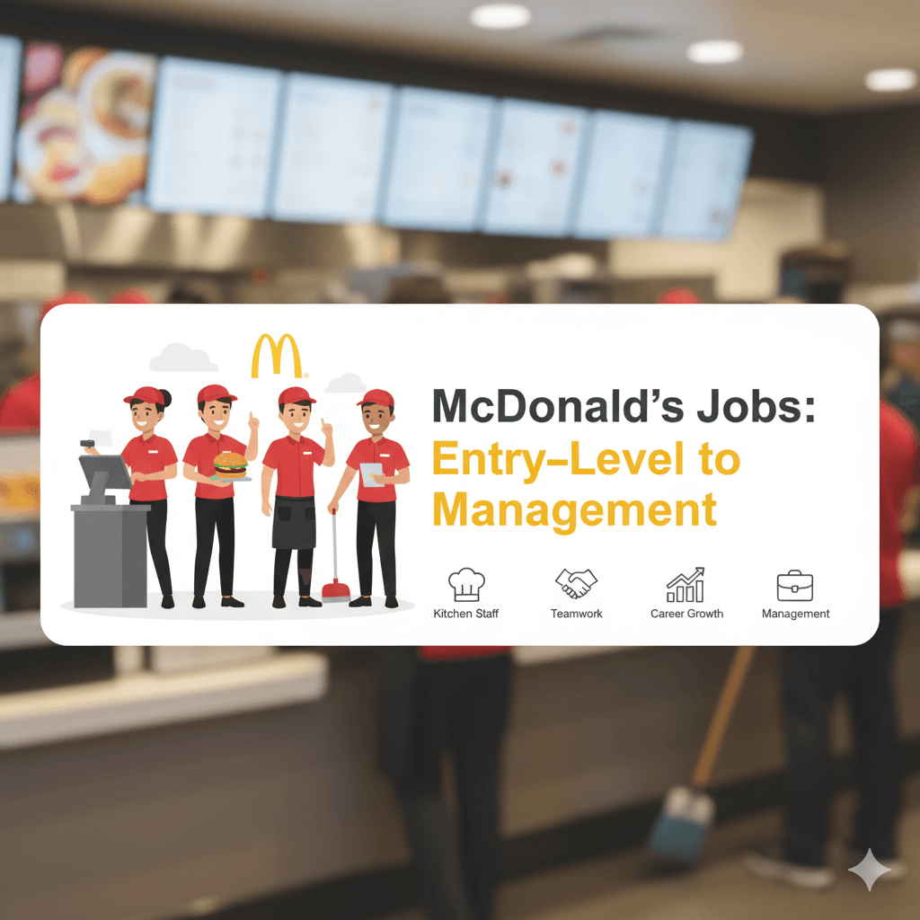McDonald’s technology careers page shows broader corporate job paths