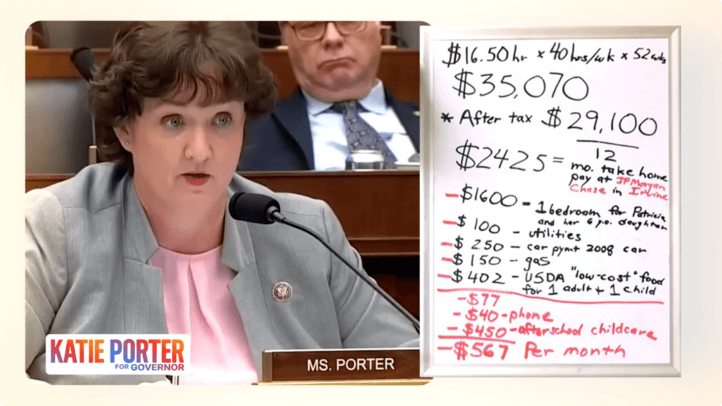 Katie Porter leans on consumer record in crowded California governor race