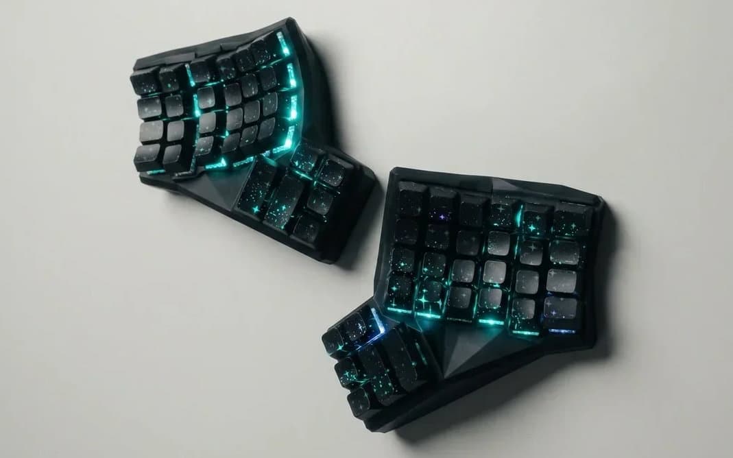 YKB Skadi brings Hall Effect sensing to an open-source split keyboard