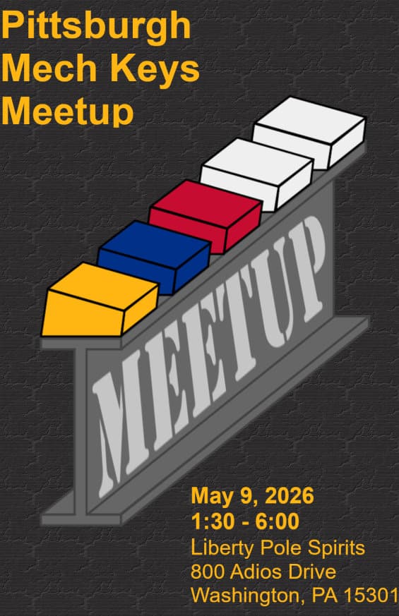 Pittsburgh Mech Keys Meetup set for May 9 at Liberty Pole Spirits