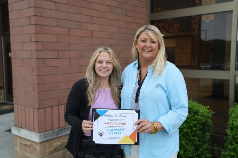 Knox Central Senior Amelia Lord Highlighted in WYMT Student Achiever