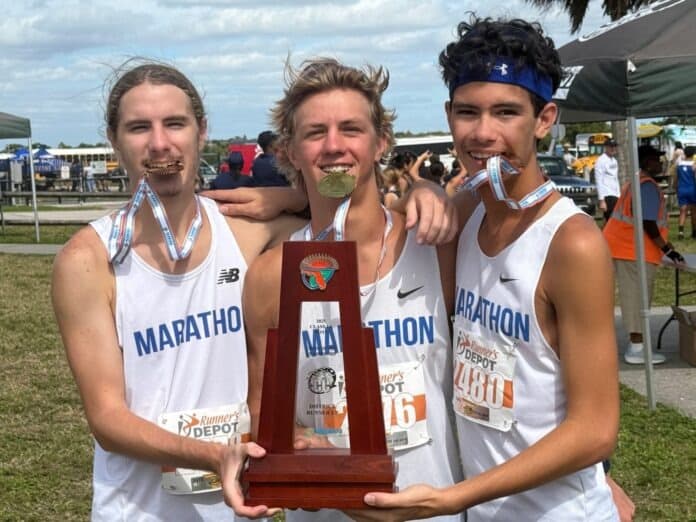 Marathon sophomore Tony Bursa takes district crown, Dolphins finish second