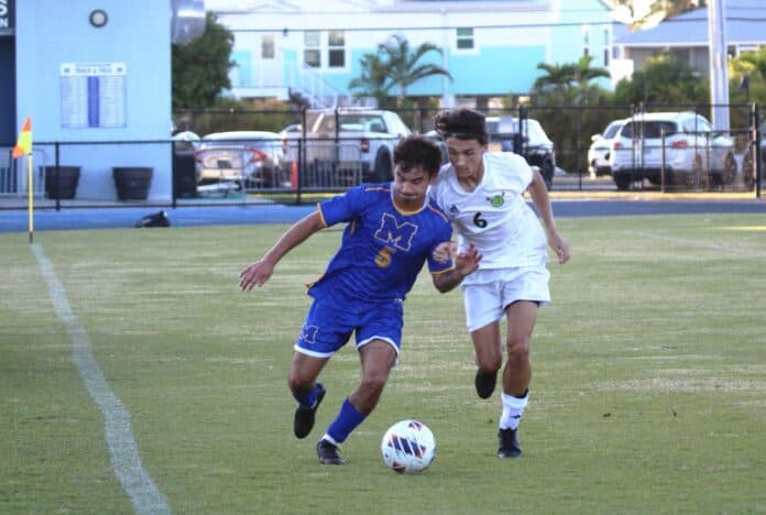 Marathon Beats Coral Shores 2 to 1, Third Match Set