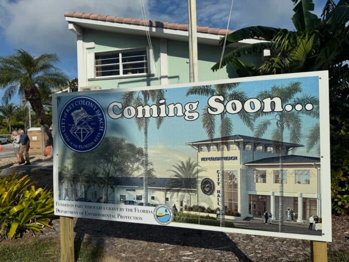 Key Colony Beach Breaks Ground on Expanded City Hall Project