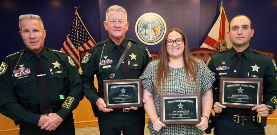 Monroe County Sheriff's Office in Marathon honors 2025 Officers of the Year