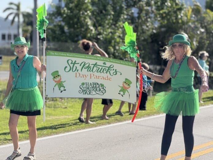 Key Colony Beach Annual Streets of Green Parade Set for March 17
