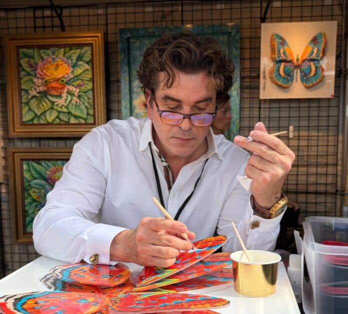 Luis Sottil Debuts New Paintings, Live Demonstrations at Key West Gallery