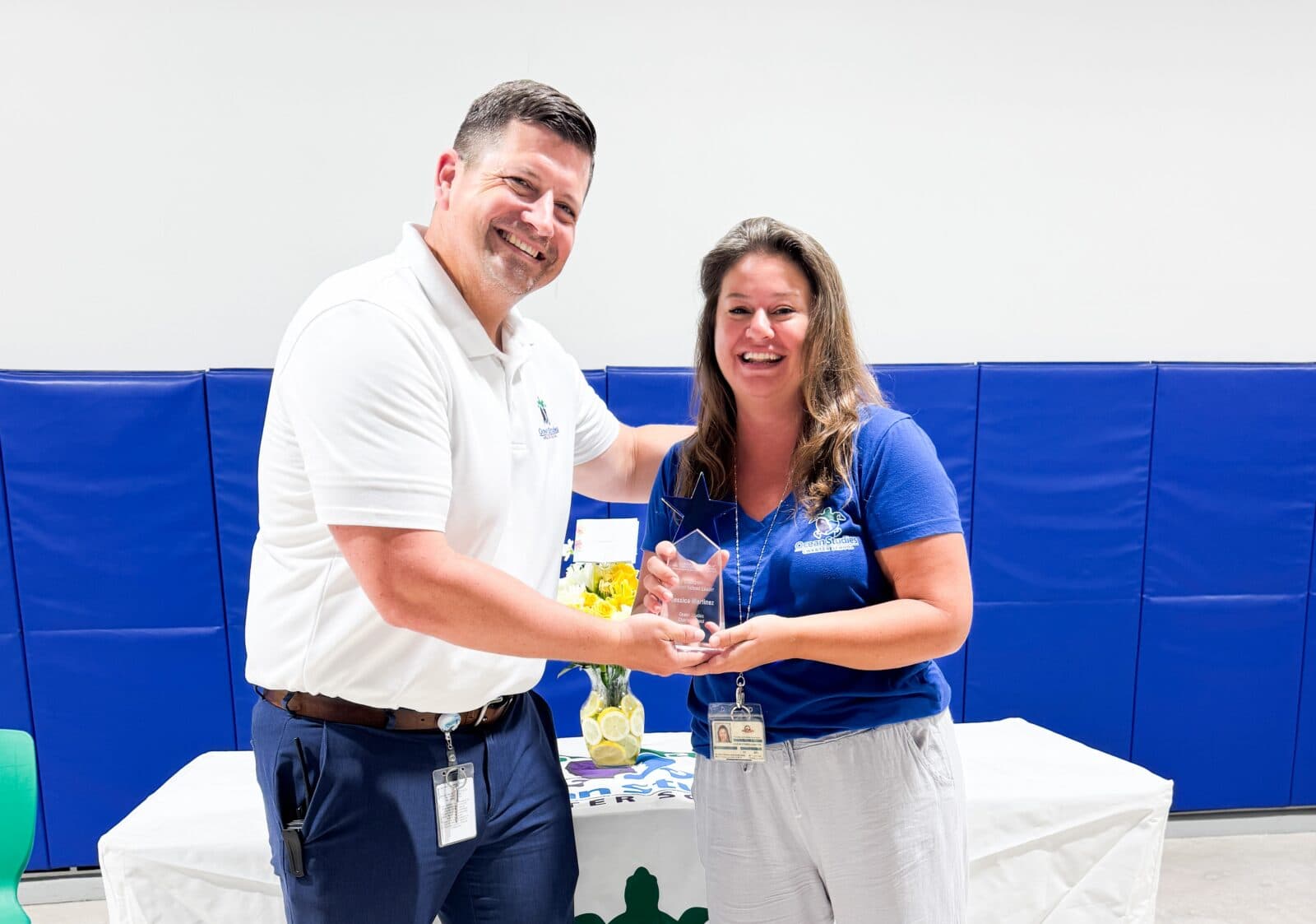 Key Largo charter school surprises assistant principal with rare honor