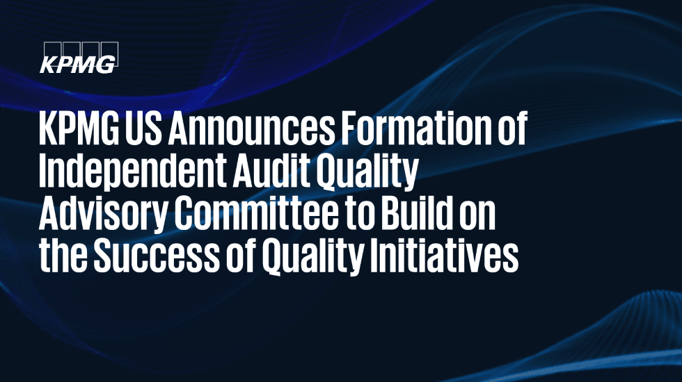 SEC guidance highlights audit committee independence rules for KPMG teams