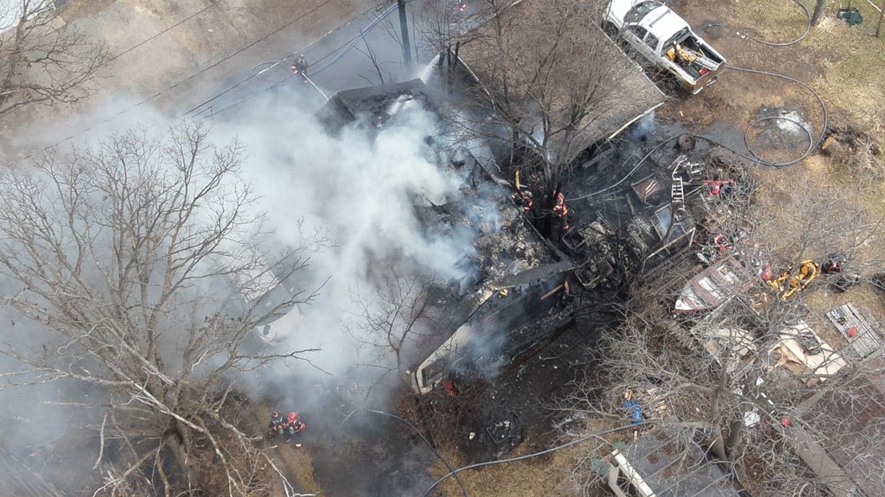 Propane explosions destroy Bemidji garages, damage home, trigger evacuations