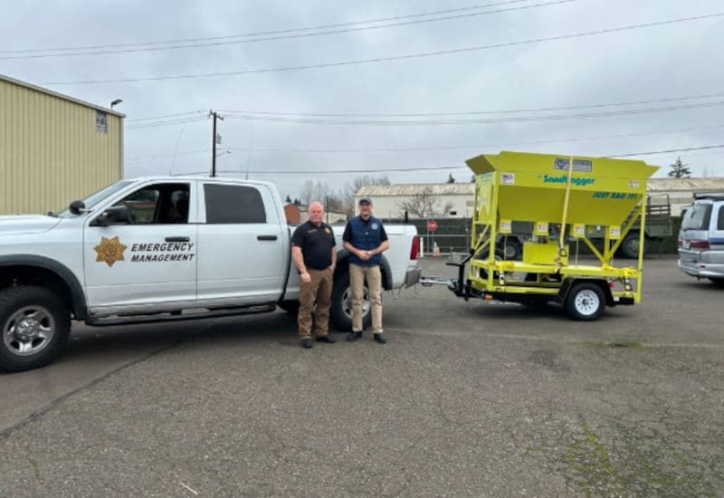 State Deploys Sandbag Machines, Baker County Equipment Staged for Floods