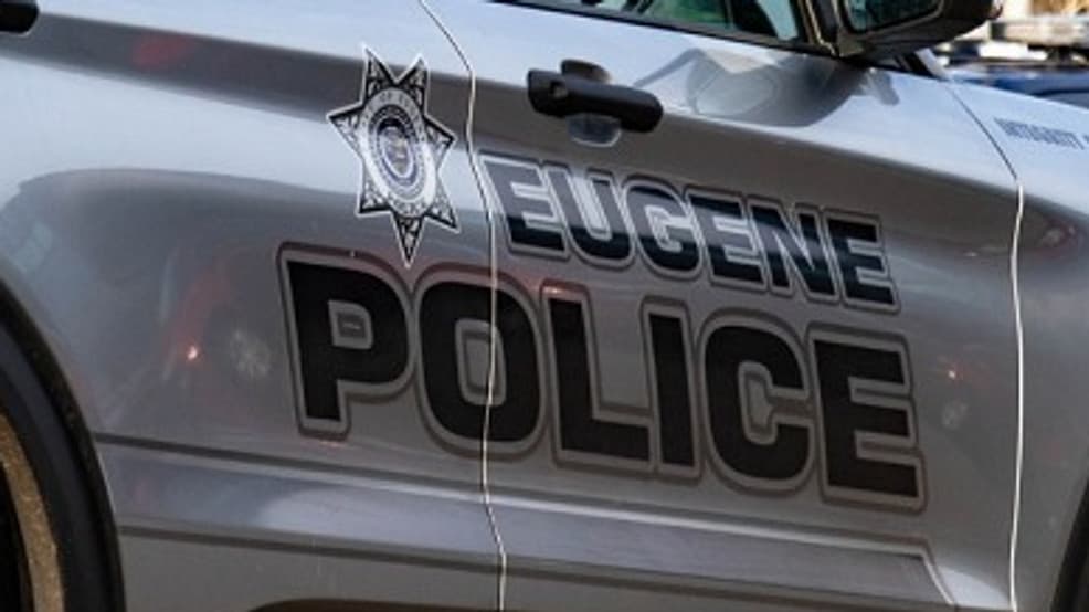 Eugene driver arrested after vehicle found partly on Harlow Road curb