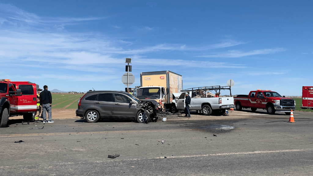 Somerton fire crews respond to three crashes in one shift