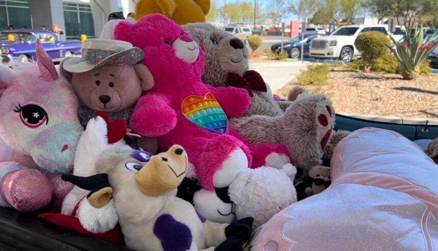 Foothills Cruisers Mark 10th Year, Donate 1,000 Teddy Bears to Yuma Hospitals