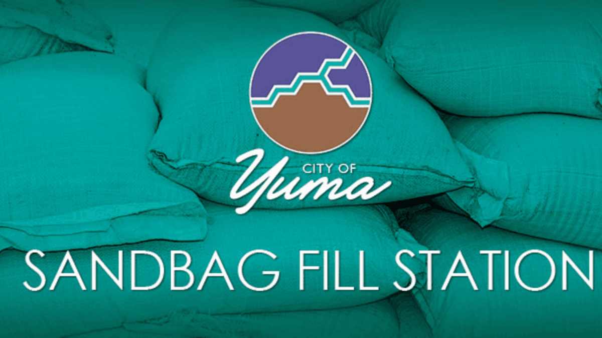 Yuma Opens Self Serve Sandbag Station as Rain Moves In